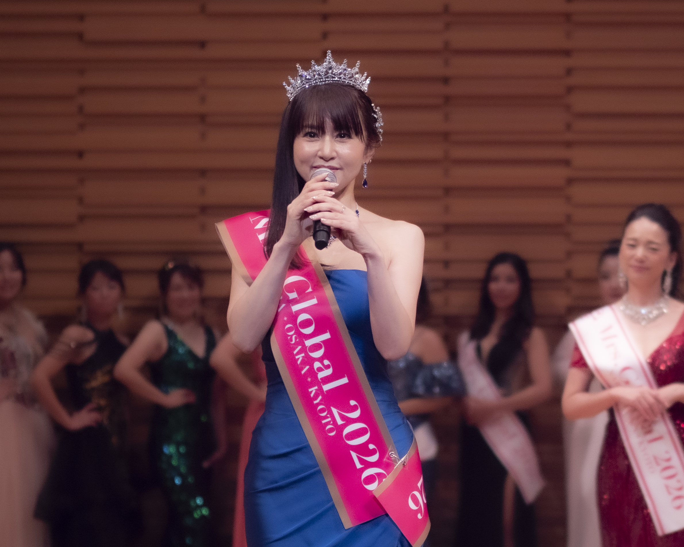 ガーネット部門、グランプリの石村 磨理佳(52)さん。