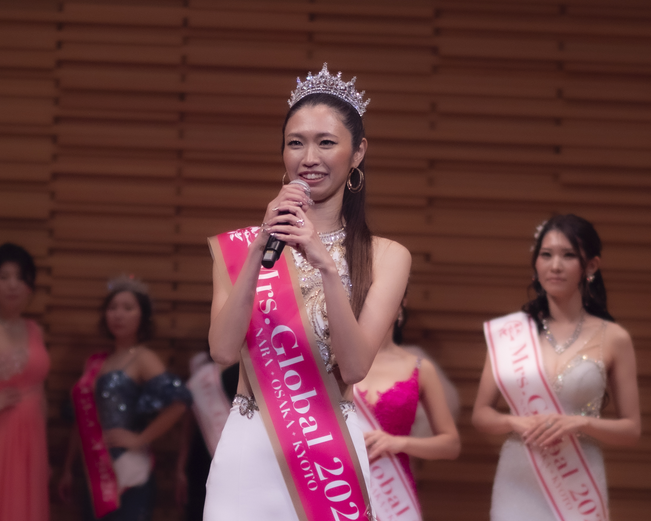 トパーズ部門、グランプリの田中 明日香(39)さん。